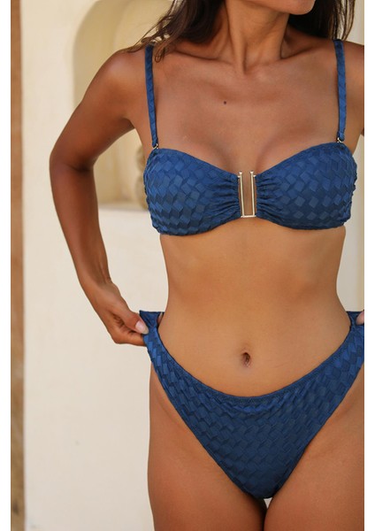 Olympos Petrol Mavisi Toparlayıcı Bikini Altı modelleri