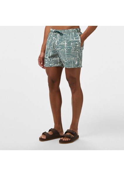 Erkek Yeşil Regular Fit Desenli Deniz Şortu T55341T.3LR modelleri