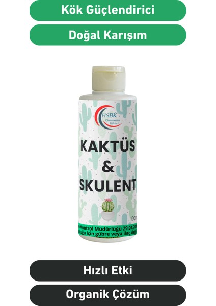 Kaktüs & Sukulent Besini 100ML - Çiçek ve Yavru Destekleyici Premium Formül fiyatları