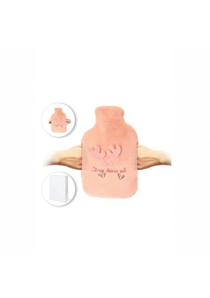2 Litre Geyikli Peluş Kılıflı Sıcak Su Torbası fırsatları