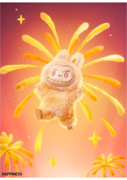 Labubu Oyuncak , Şanslı Kör Kutu, Canavar Peluş Bebek Oyuncak, Big Into Energy Series (1 Kutu)