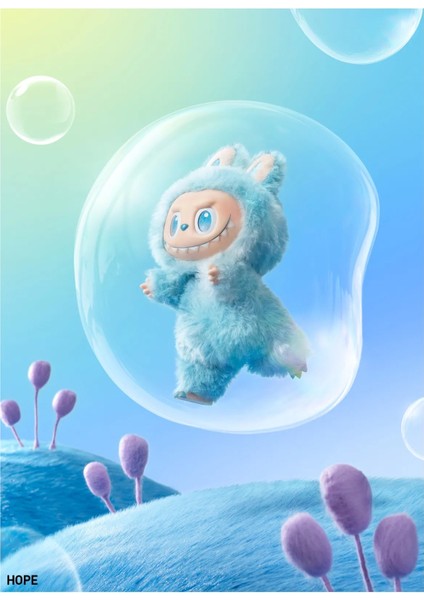 Labubu Oyuncak , Şanslı Kör Kutu, Canavar Peluş Bebek Oyuncak, Big Into Energy Series (1 Kutu)