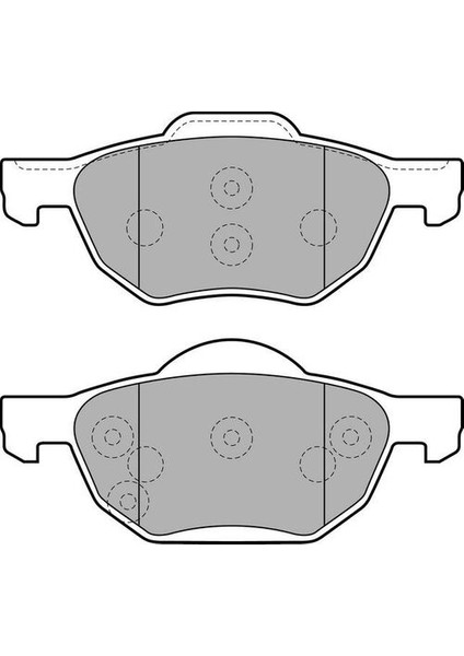 Delphı LP1862 Fren Balatası Ön Accord 03-