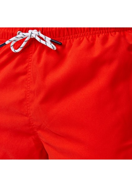 Erkek Kırmızı Regular Fit Deniz Şortu T55001T.6EY