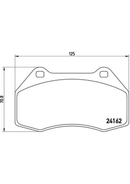 4137 Ön Balata Megane Iıı 08- 2,0dcıscenic Iıı 04- 2,0clıo Iı 08- 2,0VOLVO S60 03-10 2,4T5R-2