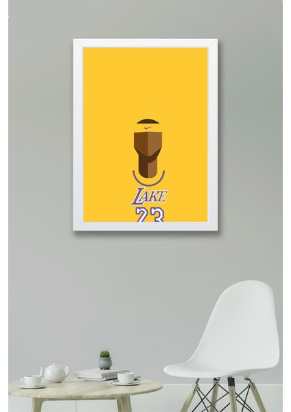 Lebron James Çerçeveli Tablo - Basketbol Nba Posteri Tablo fiyatları