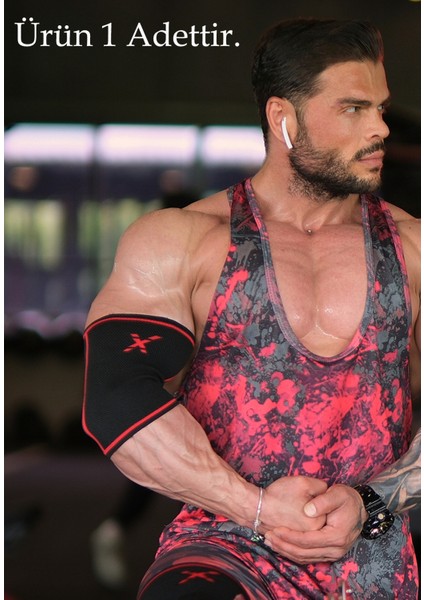Elbow Sleeve , Fitness Spor Dirseklik , Ortopedik Antrenman Dirsekliği, Unisex 1 Adet