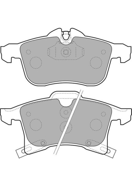 Delphı LP1861 Fren Balatası Ön Astra H 04- Corsa C 03-09 1.7 Cdtı Corsa D 06- 1.6 37973833