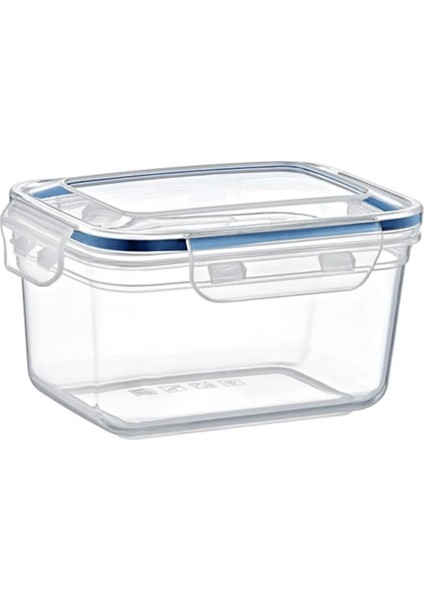 2'li Dikdörtgen Contalı Derin Saklama Kabı Seti 550ML-1000ML Bpa Free
