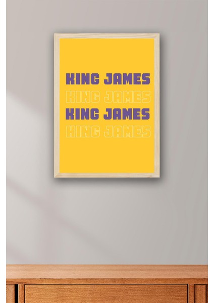 Lebron James Çerçeveli Tablo - Basketbol Nba Posteri Tablo fiyatları
