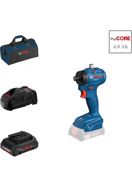 Isr 18V-30 Phx Endüstriyel 1x4 Ah Procore Akülü Vidalama Bez Çantalı