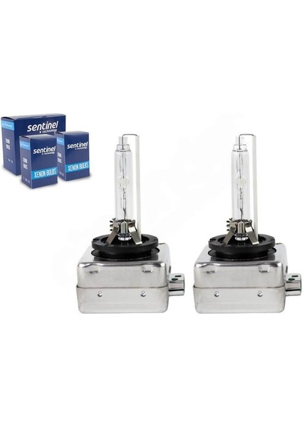 Sentinel D3S Xenon Ampul Beyaz Işık 6000K 12V 2 Adet