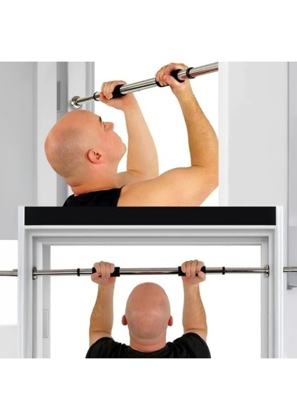 Barfiks Demiri Kapı Koridor Barfiksi 60-100CM Barfix Spor Aleti Barfiks Çubuğu modelleri