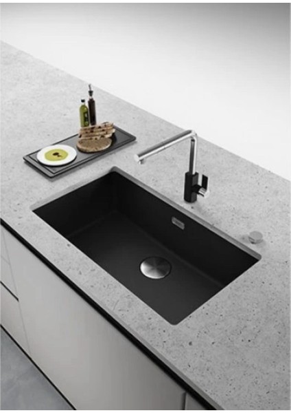 Maris Mrg 210/110/72 Granit Nero Siyah Tezgah Altı Eviye modelleri