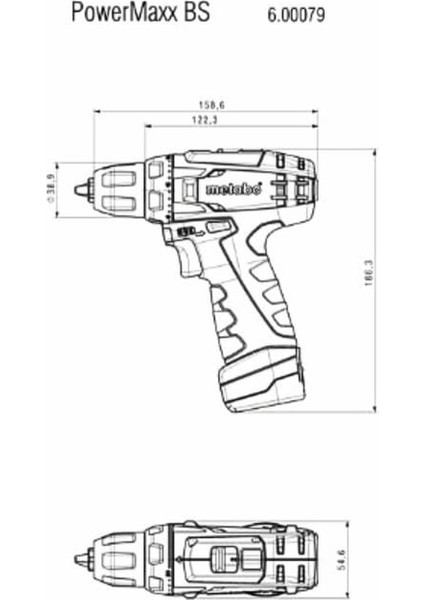 Şarjlı Vidalama Powermaxx
