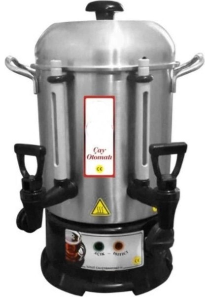 60 Bardak Çay Makinesi Çift Musluklu Semaver