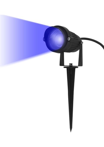 5 Adet Elektrikle Çalışır 7 Watt Mavi Işık Çok Kaliteli Çim, Çiçek, Ağaç, Peyzaj Aydınlatma Armatürü fiyatları