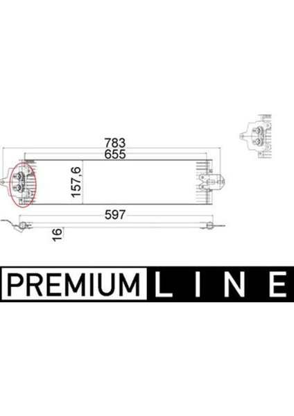 Mahle CLC49000P -Knecht-Behr CLC49000P Şanzıman Yağ Soğutucu Touareg 03 10 Q7 07 14 7L0317021