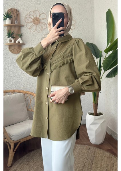 Dantel Detaylı Gömlek fiyatları