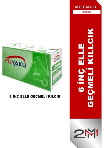 6 Inç Elle Geçmeli Kılçık