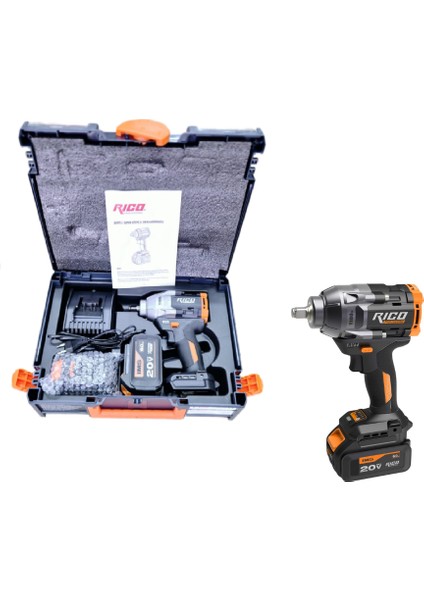 Ri̇co 1/2" Şarjlı Somun Sıkma 650NM