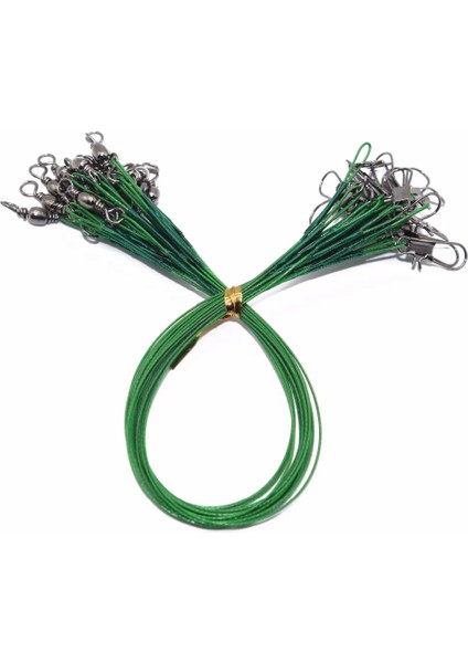 Çelik Tel Fırdöndülü 100 Lü Paket 15-20-30 cm 3 Farklı Boy 100 Adet Anti Isırık Çelik Olta 15CM 20CM-30CM Çelik Tel Lideri Döner Balıkçılık Aksesuarı Balıkçılık Tel Olta Leadcore Tasma fırsatları