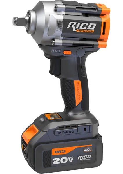 Ri̇co 1/2” Şarjli Somun Sikma 650 Nm