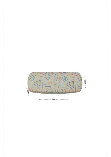 Oval Desenli Gözlük Kılıfı Optik Çerçeve Için (Sert) Silme Bezi Hediyeli fiyatları