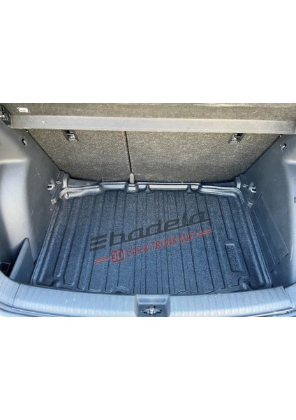 Skoda Fabia Hb 2022- Sonrası 3D Kauçuk Bagaj Havuzu