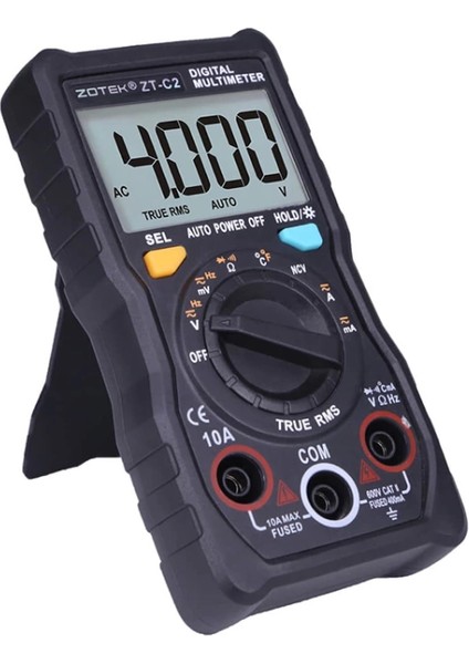 Zoyı Zt-C2 True Rms Mini Cep Tipi Dijital Ölçü Aleti (4887)