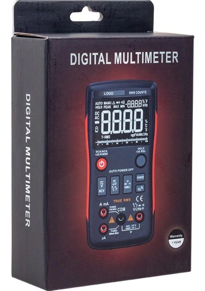 Zoyı Zt-X True Rms Dijital Ölçü Aleti (4887)