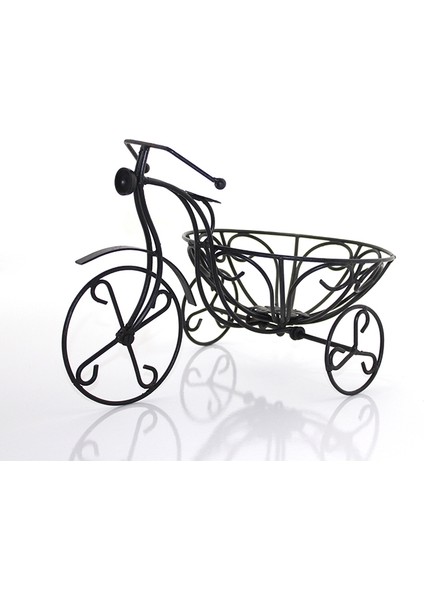 Ferforje Dekoratif Bisiklet Çiçeklik