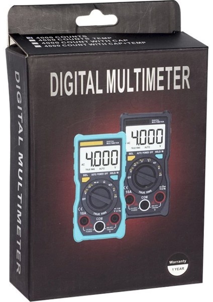 Zoyı Zt-C1 Mini Cep Tipi True Rms Dijital Ölçü Aleti (4887)