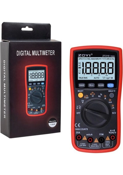 Zoyı ZT-219 True Rms Dijital Ölçü Aleti (4887) fiyatları