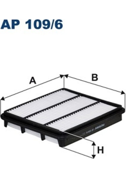 Ftr AP109/6 AP1096 Hava Filtresi Chery Tiggo-Chevrolet Epica-Evanda- Uyumlu