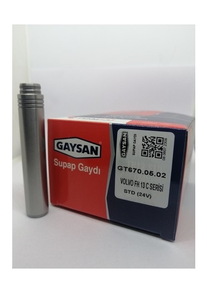 GT670.05.02 GT670.05.02 Subap Gaydı Takım 8.03X15X83.4 FH13 Renault Dxı 410 450 24V Uc Tırnak 20919484