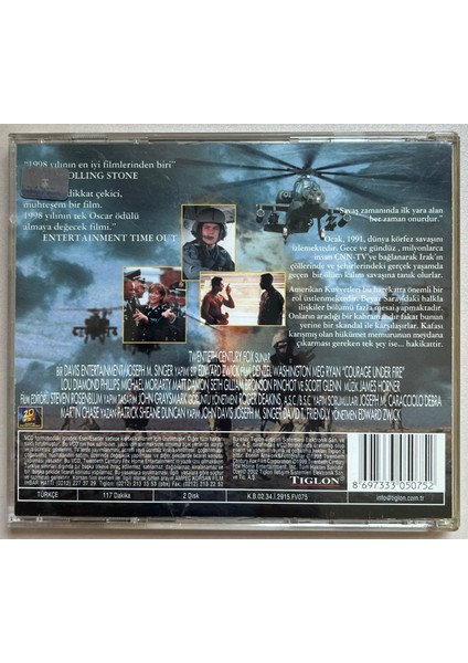 Ateş Altında Cesaret VCD (Orijinal Dönem Baskı Vcd)