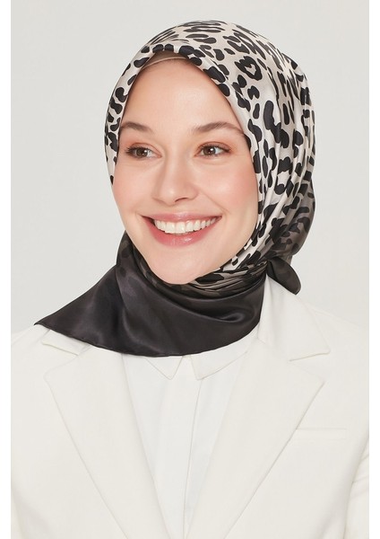 Nostalji Serisi Ipek Twill Eşarp 8550D-41