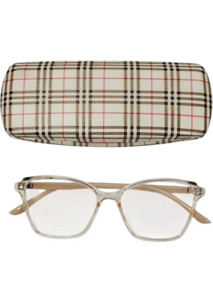 Oval Desenli Gözlük Kılıfı Optik Çerçeve Için (Sert) Silme Bezi Hediyeli fiyatları