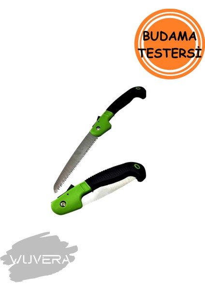 Katlanır Budama Testeresi – 180 mm Kompakt ve Keskin Bahçe Testere