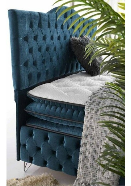 Alpha Ultra Ortopedik Antialerjik 3 Katlı 34CM 180*200 Triplex Yatak