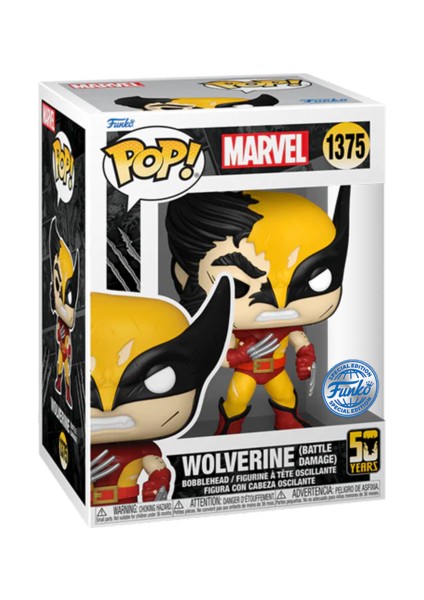 Pop! Marvel - Wolverine (Battle Damage) #1375