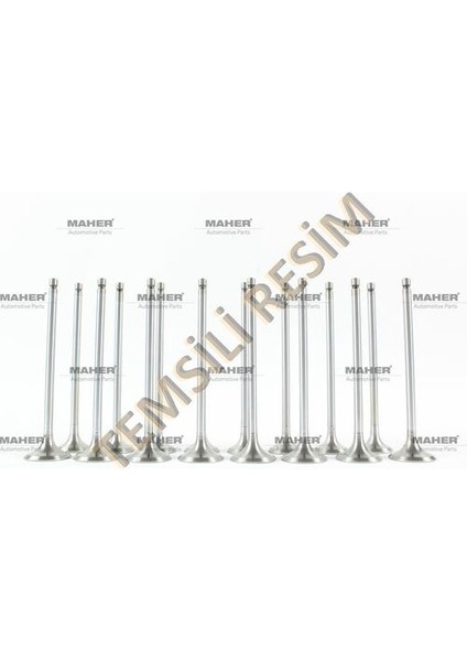 10088 Subap Takım Accent 12V (In-8 ÖLÇÜ:27.4X6X99 Ex-4 ÖLÇÜ:32X6X98.4)