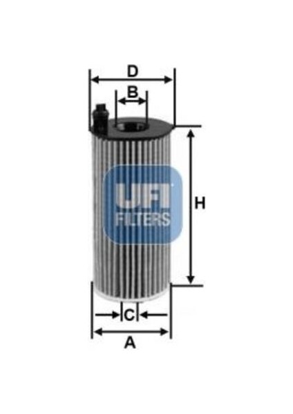 Ufı 25.188.00 Yağ Filtresi