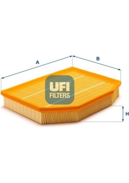 Ufı 30.455.00 Ufı Hava Filtresi Bmw N52 X3 E83 Z4 E85 13717542545 13717542545