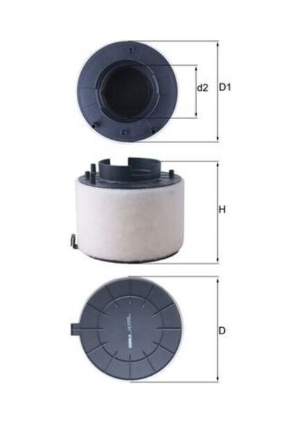 Mahle LX4249 -Knecht-Behr LX4249 Hava Filtresi 8K0133843L 8K0133843L