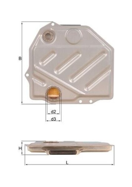 Mahle HX48 -Knecht-Behr HX48 Otomatik Şanzıman Yağ Filtresi Mercedes W124 S124 C124 A124 W210 W140 R129 A1292770195