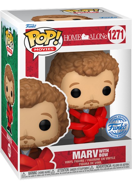 Pop! Home Alone - Marv With Bow #1271