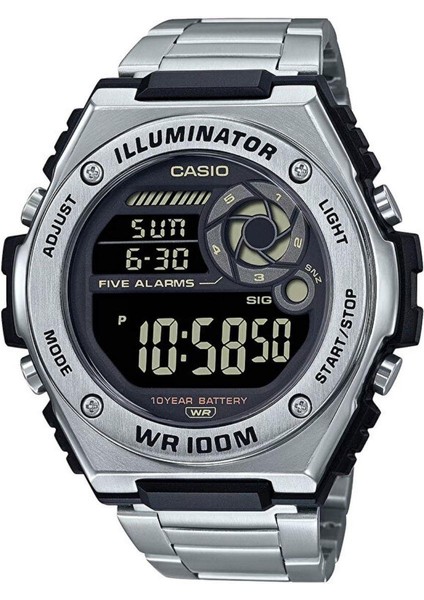Digital MWD-100HD-1BVDF Erkek Kol Saati