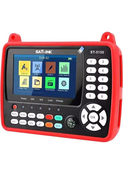 ST-5150 Combo Dvb-S/s2/c/t/t2 - 4.3'' Ekranlı Görüntülü Full Hd Uydu Yön Bulucu